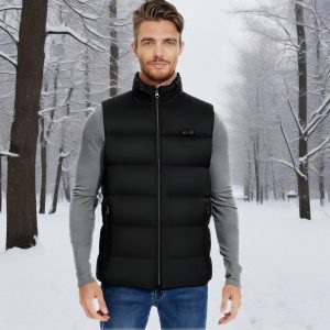 Men's warm and thick vest with fever